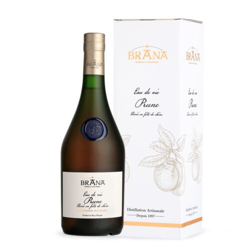 Eau de Vie de Prune élevée en fût de chêne – 70 cl