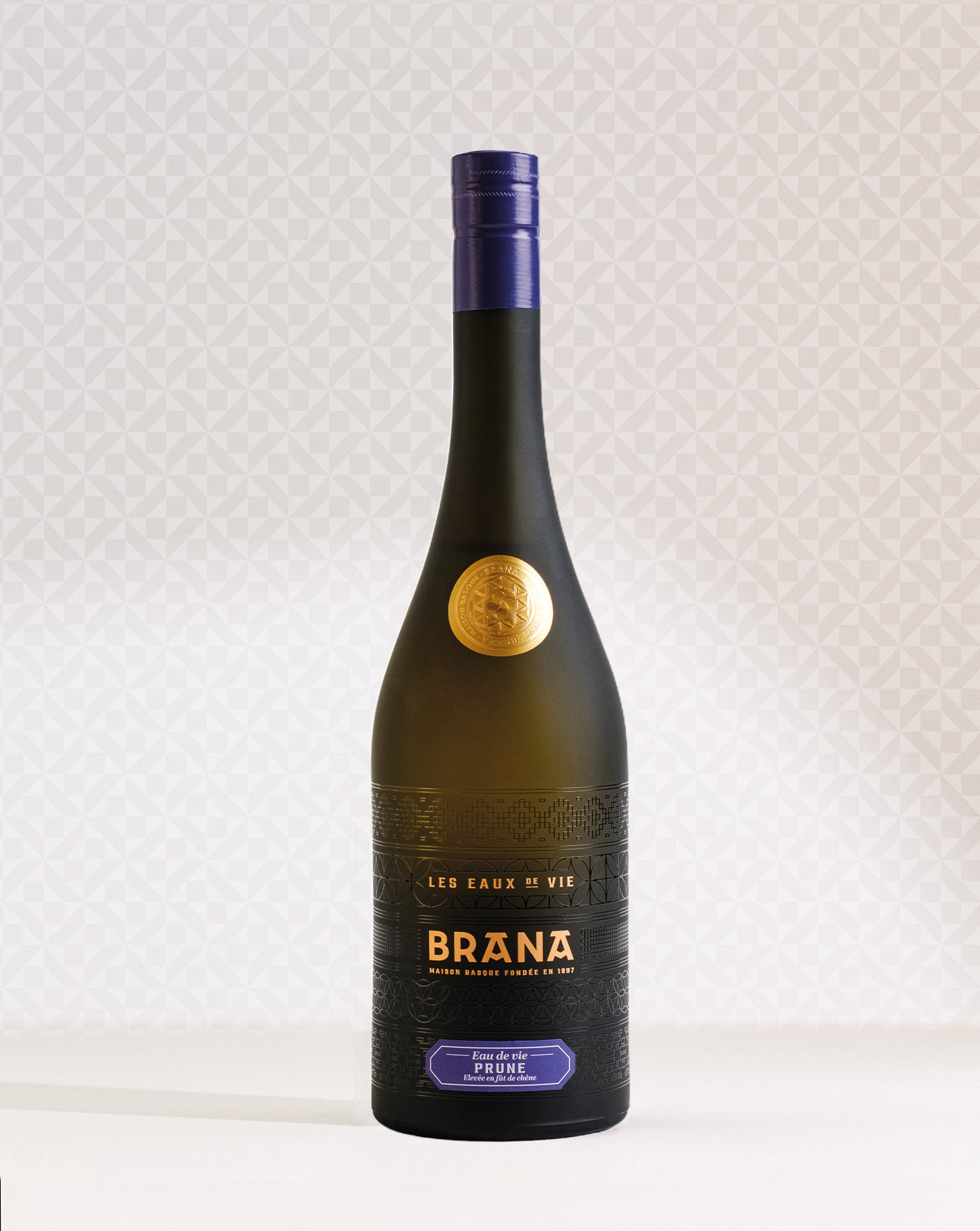 Eau de Vie de Prune élevée en fût de chêne - 70 cl