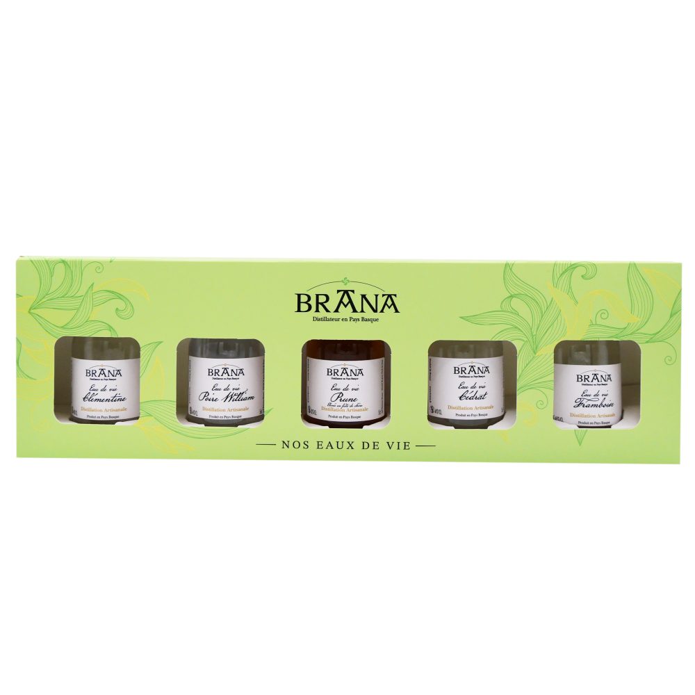 Coffret 5 Eaux-de-vie - 5 cl