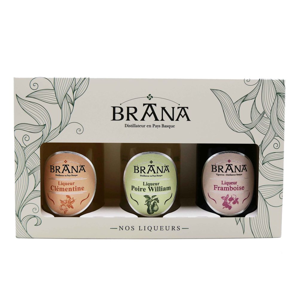 Coffret 3 Liqueurs Fruits - 20 cl