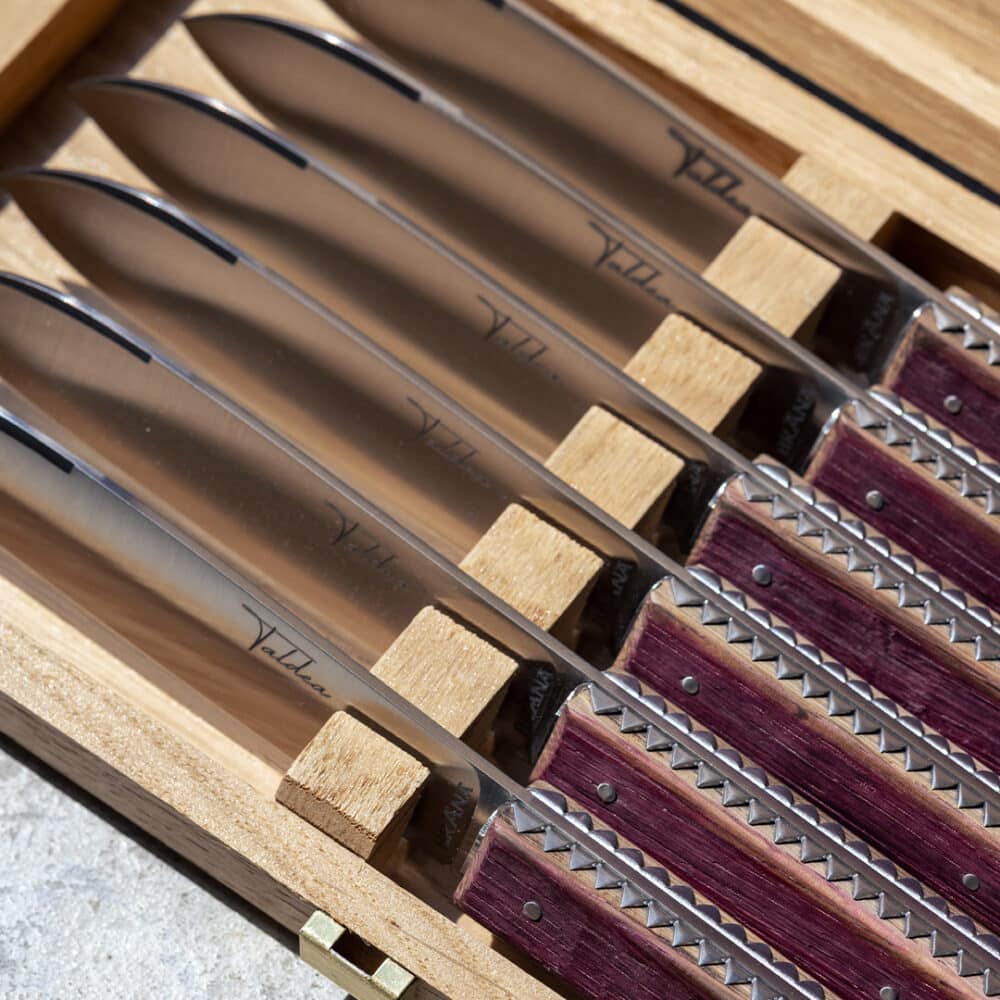 Taldea - couteaux de table en fût de vin d'Irouléguy – Image 3