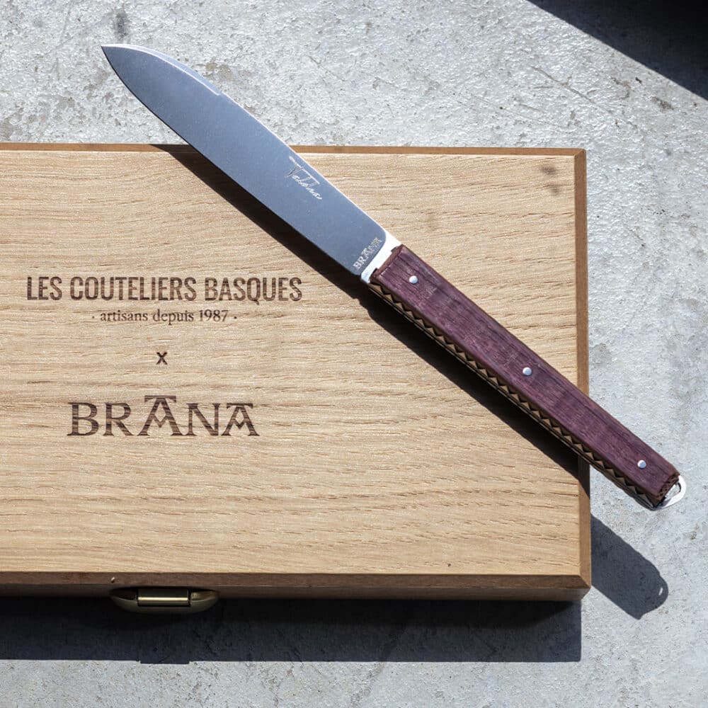 Taldea - couteaux de table en fût de vin d'Irouléguy – Image 2